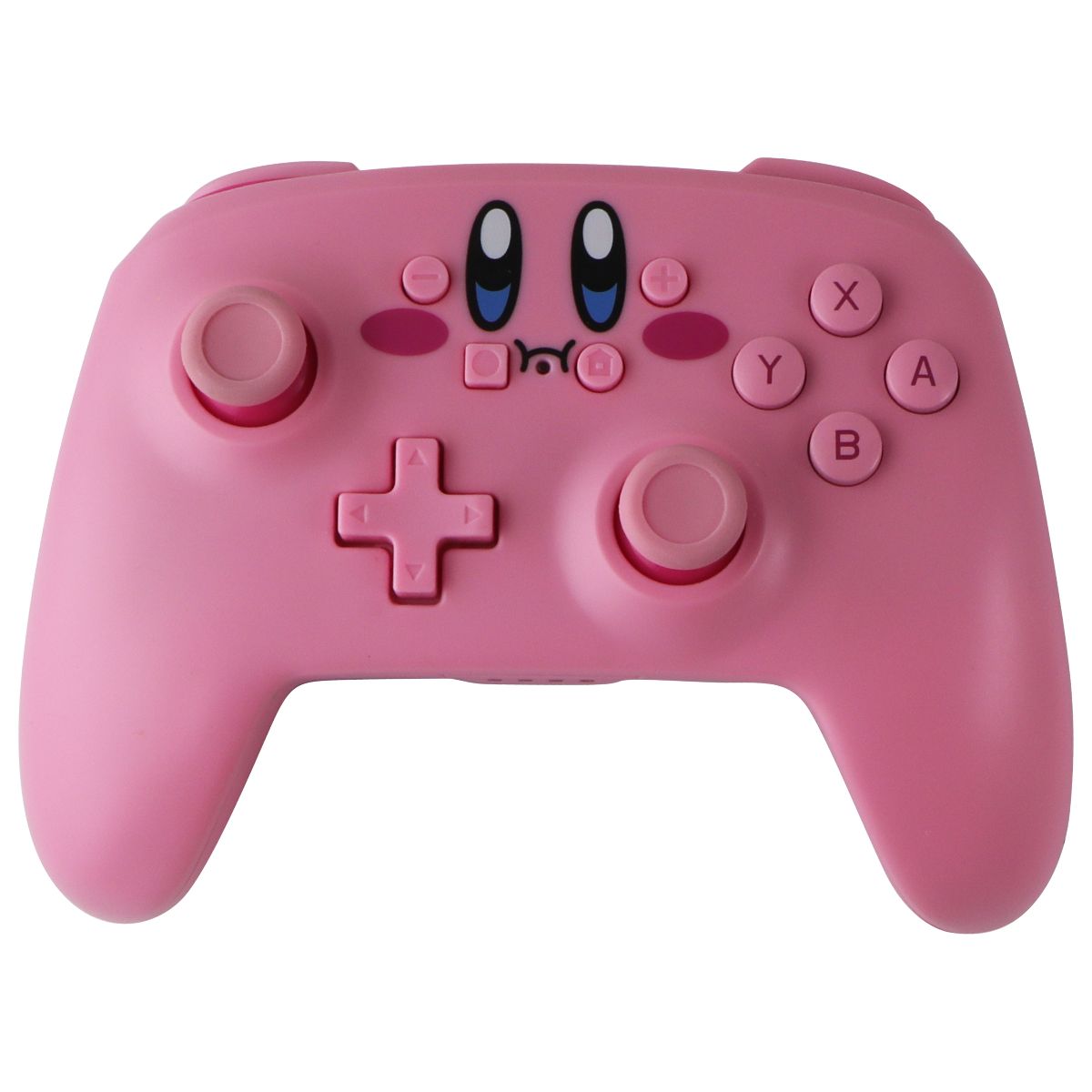 PowerA Enhanced Wireless Controller for Nintendo Switch - Kirby Face (BASIC) Gaming/Console - Controllers & Attachments PowerA - Simple Cell Bulk Wholesale Pricing - USA Seller
