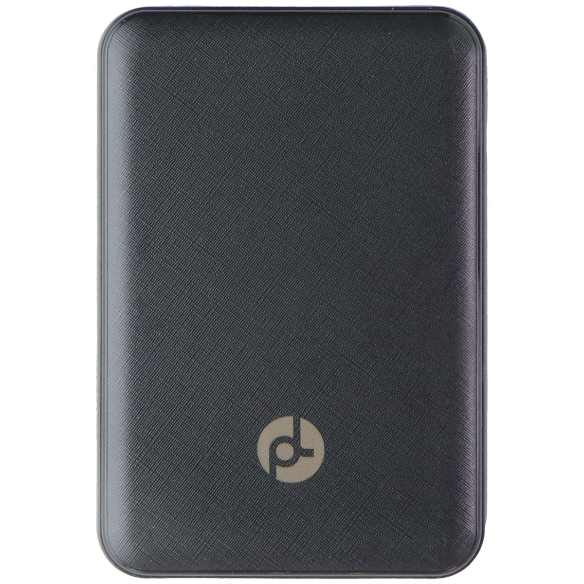 PowerLab 5,000mAh USB-C & USB-A Power Bank - Black Cell Phone - Batteries PowerLab - Simple Cell Bulk Wholesale Pricing - USA Seller