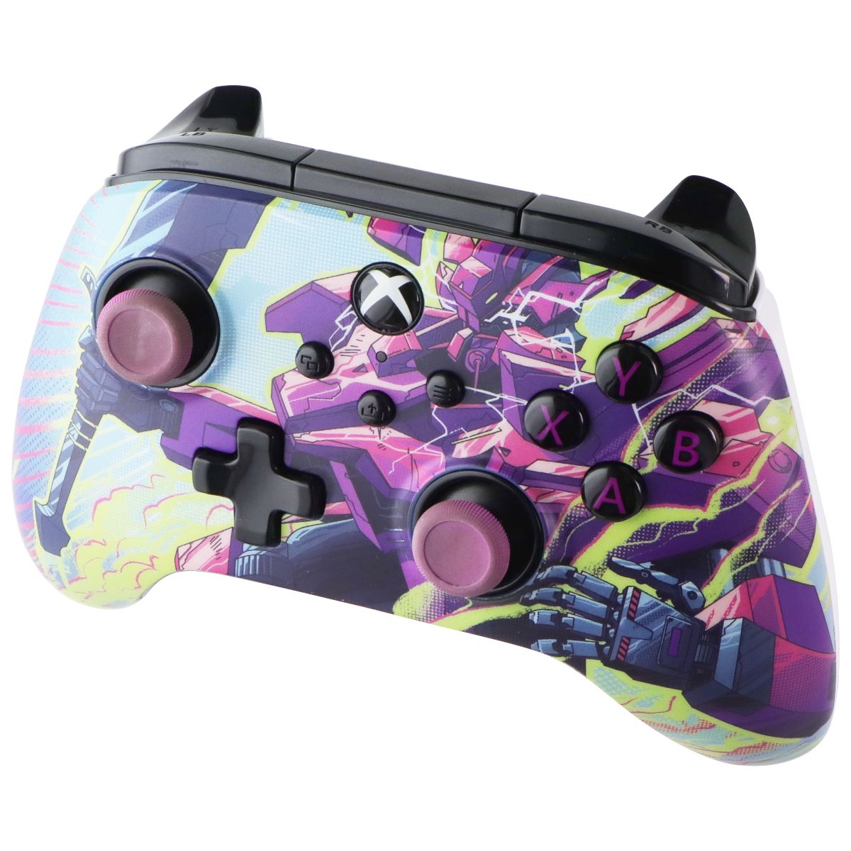 PowerA Advantage Wired Controller for Xbox Series X/S/One - Mecha Gladiator Gaming/Console - Controllers & Attachments PowerA - Simple Cell Bulk Wholesale Pricing - USA Seller