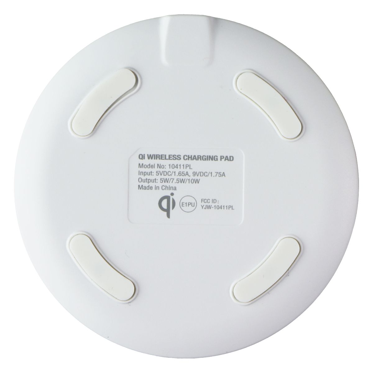 PowerLab (10W) Qi Magnetic Wireless Charging Pad - White Cell Phone - Chargers & Cradles PowerLab - Simple Cell Bulk Wholesale Pricing - USA Seller