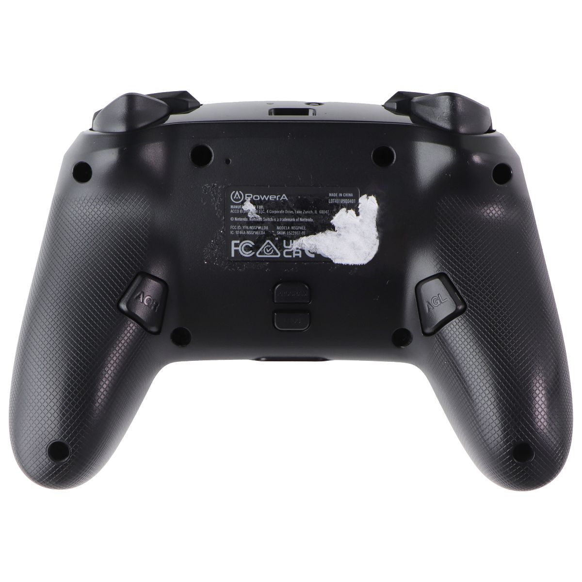 PowerA Lumectra Enhanced Wireless Controller for Nintendo Switch - Black NSGPWLL