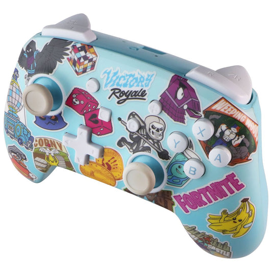 PowerA Enhanced Wireless Controller for Nintendo Switch - Fortnite Sticker Mania