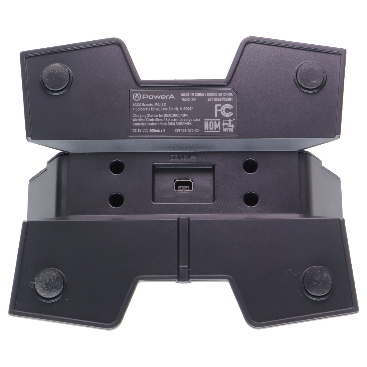 PowerA DualShock 4 Controller Charging Station for Sony PlayStation 4 - Black Gaming/Console - Chargers & Docks PowerA - Simple Cell Bulk Wholesale Pricing - USA Seller