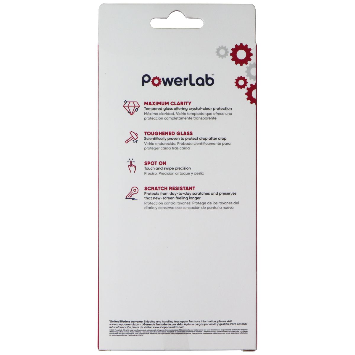 PowerLab HD Glass Screen Protector for Samsung Galaxy A54 5G - Clear Cell Phone - Screen Protectors PowerLab - Simple Cell Bulk Wholesale Pricing - USA Seller