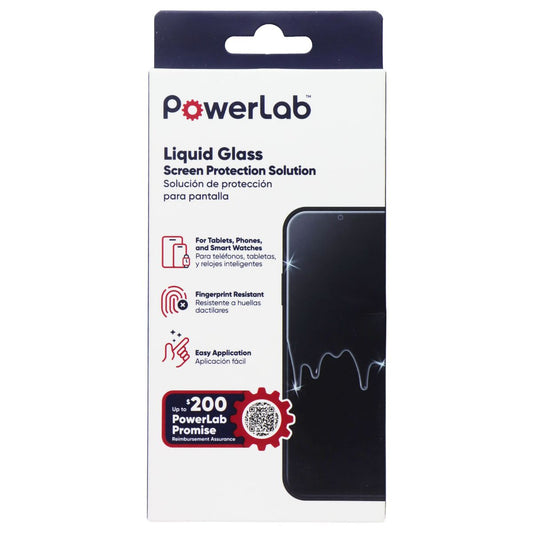 PowerLab Liquid Glass Screen Protection for Tablets/Phones/SmartWatches