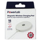 PowerLab (15W) Qi Magnetic Wireless Charging Pad - White Cell Phone - Chargers & Cradles PowerLab - Simple Cell Bulk Wholesale Pricing - USA Seller