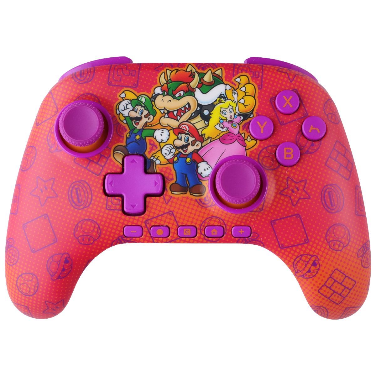PowerA Advantage Wireless Controller for Nintendo Switch 1/2 - Mario and Friends