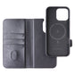 Prodigee Folio Mag Wallet MagSafe Case for Apple iPhone 16 Pro Max - Black