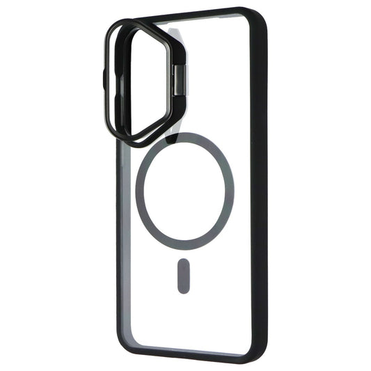 Prodigee KickIt Case for MagSafe for Samsung Galaxy S24+ (Plus) - Clear / Black Cell Phone - Cases, Covers & Skins Prodigee - Simple Cell Bulk Wholesale Pricing - USA Seller