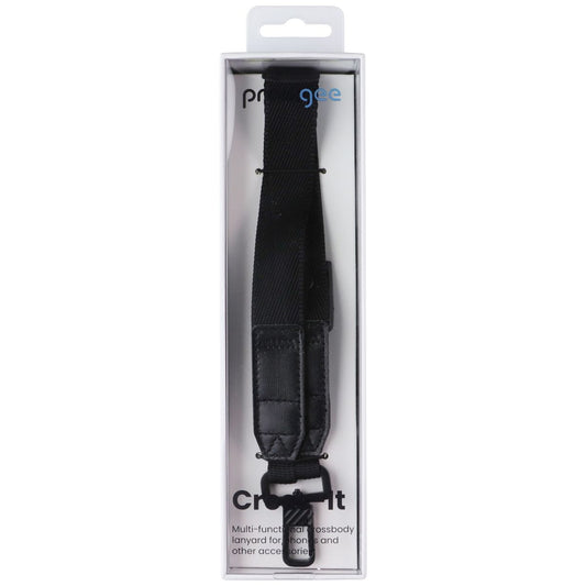 Prodigee Cross-It Crossbody Lanyard for Phones and Accessories - Black