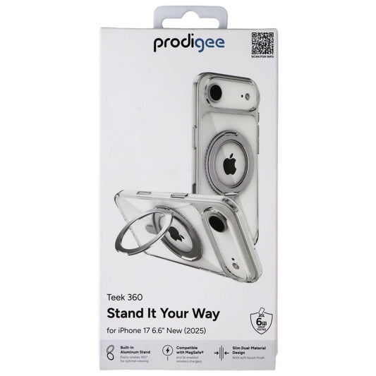 Prodigee Teek 360 Kickstand Case for MagSafe for Apple iPhone 17 Air - Clear Cell Phone - Cases, Covers & Skins Prodigee - Simple Cell Bulk Wholesale Pricing - USA Seller