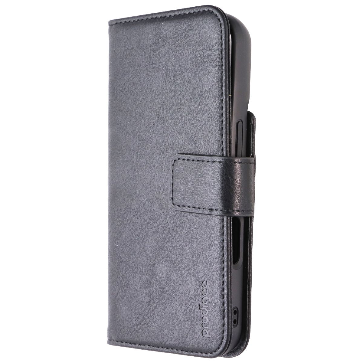Prodigee Folio Mag Wallet MagSafe Case for Apple iPhone 16 Pro - Black