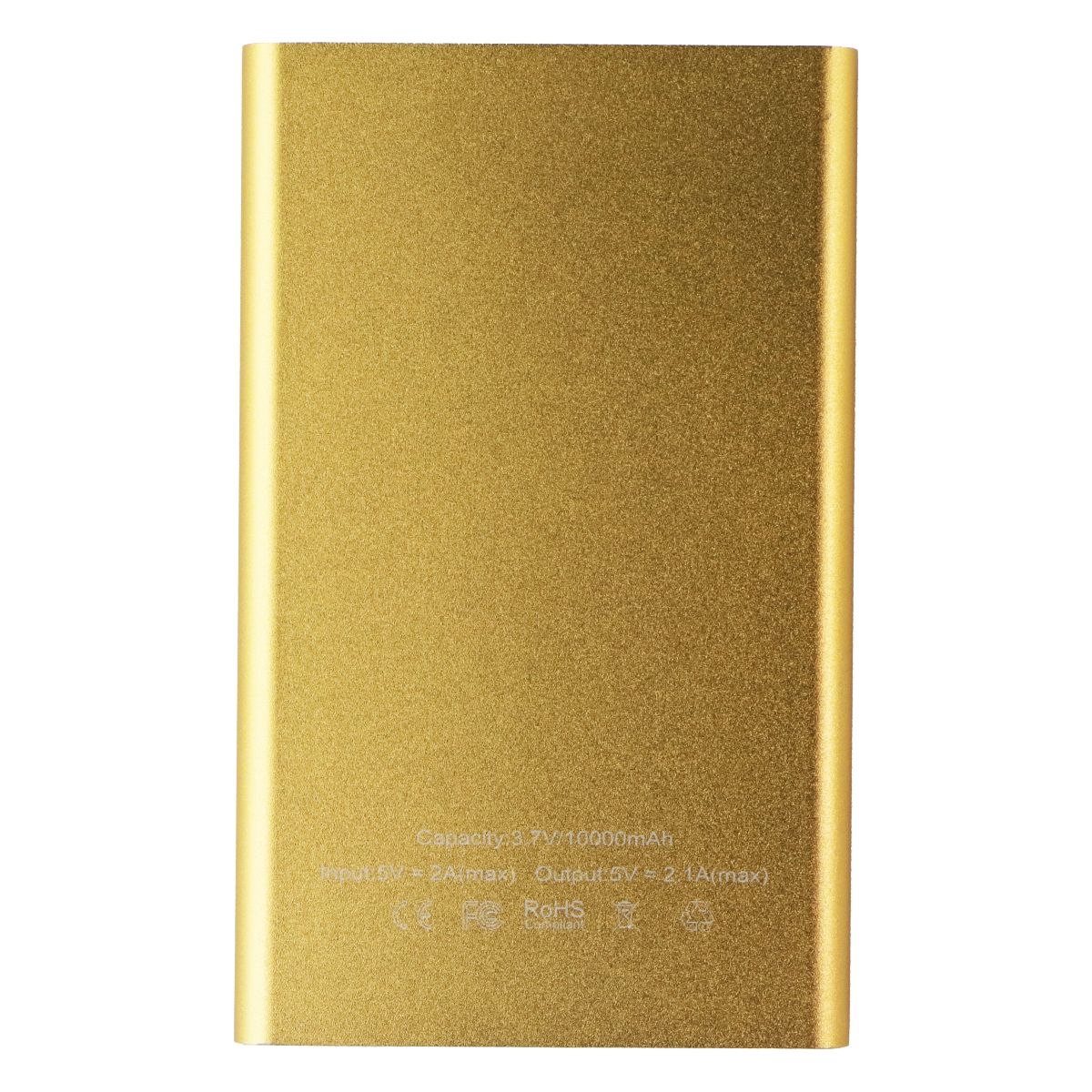 Professional Mobile Supply (10k mAh) Slim Portable Power Bank - Orange Gold Cell Phone - Chargers & Cradles Professional Mobile Supply - Simple Cell Bulk Wholesale Pricing - USA Seller