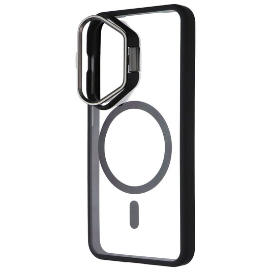 Prodigee Kickit Series Magnetic Case for Samsung Galaxy S24 - Black Cell Phone - Cases, Covers & Skins Prodigee - Simple Cell Bulk Wholesale Pricing - USA Seller