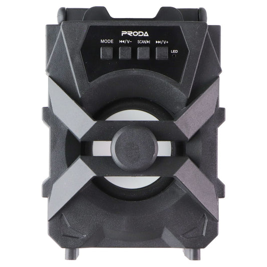 PRODA Xunshen Portable Wireless Bluetooth Speaker - Black (PD-S500) Cell Phone - Audio Docks & Speakers PRODA - Simple Cell Bulk Wholesale Pricing - USA Seller