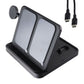 Prodigee Trio Fold Station 3-in-1 Wireless Charger for Samsung Devices - Black Cell Phone - Chargers & Cradles Prodigee - Simple Cell Bulk Wholesale Pricing - USA Seller