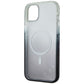 Prodigee Safetee Flow + Mag Case for iPhone 14 Plus - Black/White Fade/Clear