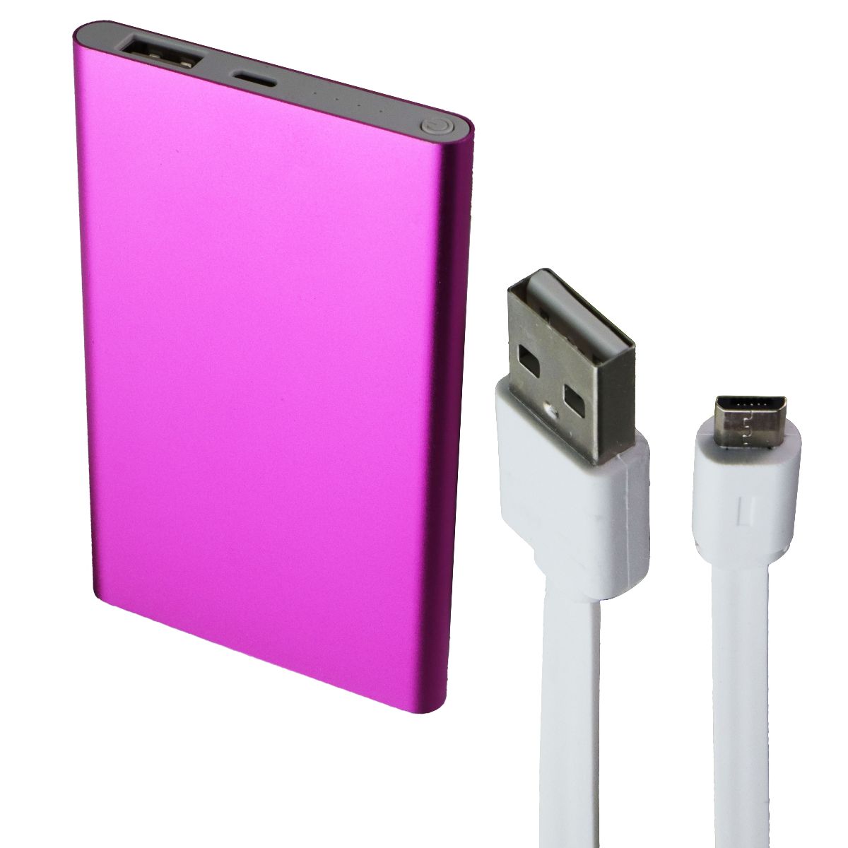 Professional Mobile Supply (10k mAh) Slim Portable Power Bank - Pink Gloss Cell Phone - Chargers & Cradles Professional Mobile Supply - Simple Cell Bulk Wholesale Pricing - USA Seller