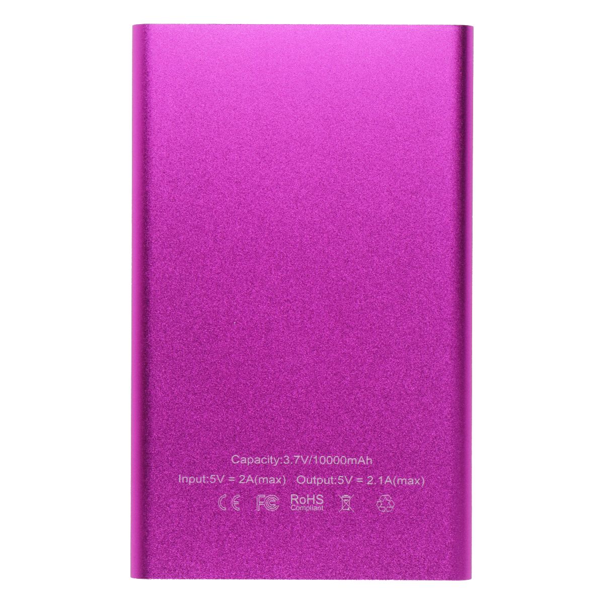 Professional Mobile Supply (10k mAh) Slim Portable Power Bank - Pink Gloss Cell Phone - Chargers & Cradles Professional Mobile Supply - Simple Cell Bulk Wholesale Pricing - USA Seller