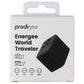Prodigee Energee World Traveler USB-C/USB-A AC Travel Adapter - Black Cell Phone - Chargers & Cradles Prodigee - Simple Cell Bulk Wholesale Pricing - USA Seller