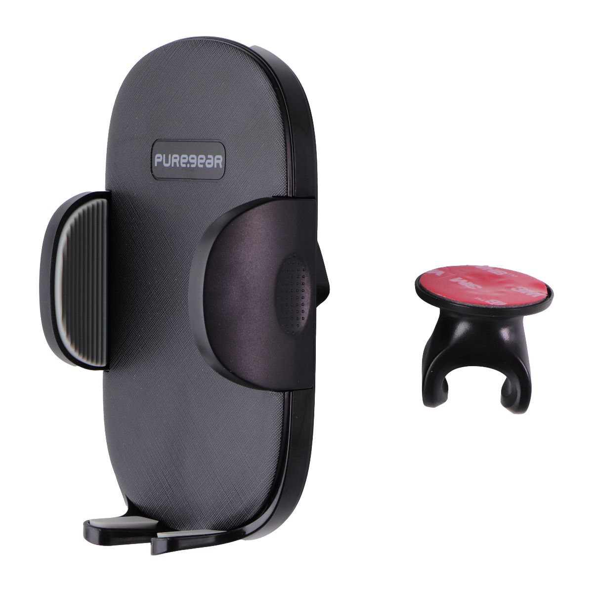 PureGear Universal Cradle Suction Cup Dash Mount for Cars & Vehicles - Black Cell Phone - Mounts & Holders PureGear - Simple Cell Bulk Wholesale Pricing - USA Seller