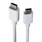 PureGear USB-C to USB-C Fast Charging Cable (4ft) - White (63718PG)