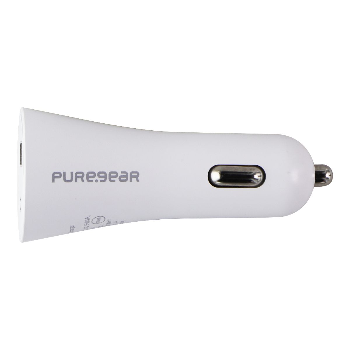 Pure Gear Light Speed 42W Dual Port USB-C + USB-A Car Charger - White Parts & Accessories - Chargers & Cradles PURE GEAR    - Simple Cell Bulk Wholesale Pricing - USA Seller