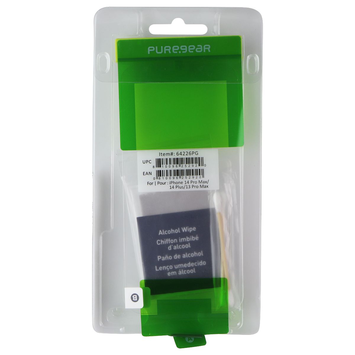 PureGear Tempered Glass for iPhone 14 Pro Max/13 Pro Max/14 Plus - Clear (BULK) Cell Phone - Screen Protectors PureGear - Simple Cell Bulk Wholesale Pricing - USA Seller