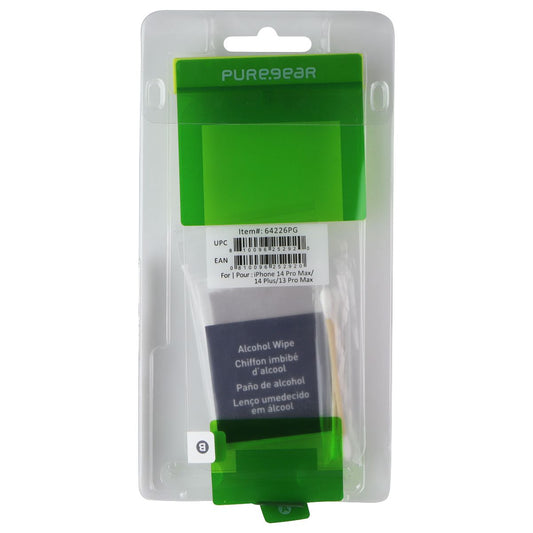 PureGear Tempered Glass for iPhone 14 Pro Max/13 Pro Max/14 Plus - Clear (BULK) Cell Phone - Screen Protectors PureGear - Simple Cell Bulk Wholesale Pricing - USA Seller