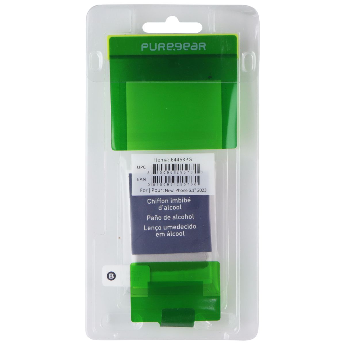 PureGear Glass Screen Protector for Apple iPhone 15 (Bulk Pack) Cell Phone - Screen Protectors PureGear - Simple Cell Bulk Wholesale Pricing - USA Seller