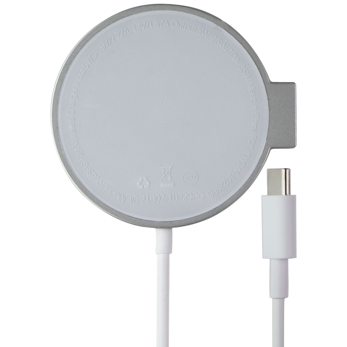 PureGear (15W) Wireless Qi Fast-Charging Magnetic Pad for MagSafe with Kickstand Cell Phone - Chargers & Cradles PureGear - Simple Cell Bulk Wholesale Pricing - USA Seller