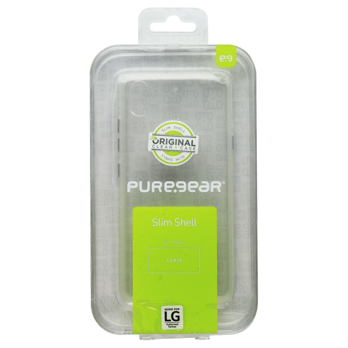 PureGear Slim Shell Series Case for LG K20 Smartphones - Clear Cell Phone - Cases, Covers & Skins PureGear    - Simple Cell Bulk Wholesale Pricing - USA Seller