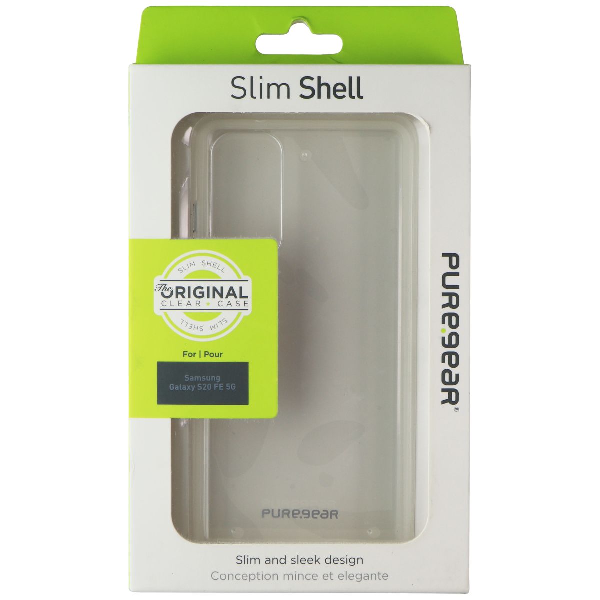 PureGear Slim Shell Series Case for Samsung Galaxy S20 FE 5G - Clear Cell Phone - Cases, Covers & Skins PureGear    - Simple Cell Bulk Wholesale Pricing - USA Seller