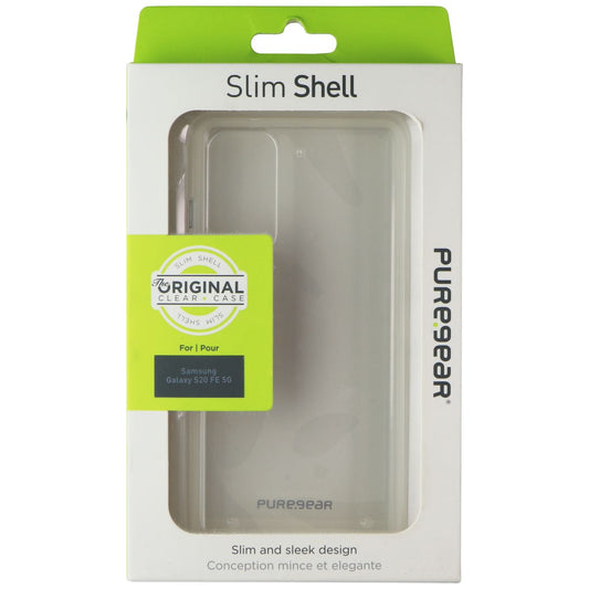 PureGear Slim Shell Series Case for Samsung Galaxy S20 FE 5G - Clear Cell Phone - Cases, Covers & Skins PureGear    - Simple Cell Bulk Wholesale Pricing - USA Seller