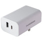 PureGear LightSpeed (42W) USB-C and USB-A Wall Charger - White (09811PG) Cell Phone - Chargers & Cradles PureGear - Simple Cell Bulk Wholesale Pricing - USA Seller