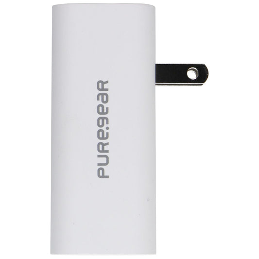 PureGear LightSpeed (42W) USB-C and USB-A Wall Charger - White (09811PG) Cell Phone - Chargers & Cradles PureGear - Simple Cell Bulk Wholesale Pricing - USA Seller