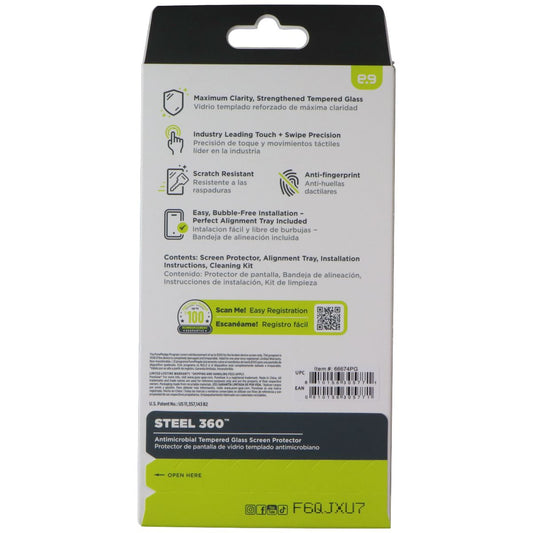 PureGear Steel 360 Tempered Glass Screen Protector for Apple iPhone 17 Air Cell Phone - Screen Protectors PureGear - Simple Cell Bulk Wholesale Pricing - USA Seller