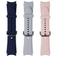 PureGear Silicone Watch Band Set for Galaxy Watch - Blue/Gray/Pink (3 Pack) Smart Watch Accessories - Watch Bands PureGear - Simple Cell Bulk Wholesale Pricing - USA Seller