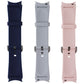 PureGear Silicone Watch Band Set for Galaxy Watch - Blue/Gray/Pink (3 Pack) Smart Watch Accessories - Watch Bands PureGear - Simple Cell Bulk Wholesale Pricing - USA Seller