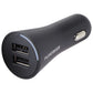 PureGear Universal 24W Dual Port USB-A Car Charger for Smart Devices - Black Cell Phone - Chargers & Cradles PureGear - Simple Cell Bulk Wholesale Pricing - USA Seller