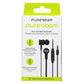PureGear PureBoom 3.5mm Aux Corded Earbuds - Black (63615PG) Portable Audio - Headphones PureGear - Simple Cell Bulk Wholesale Pricing - USA Seller
