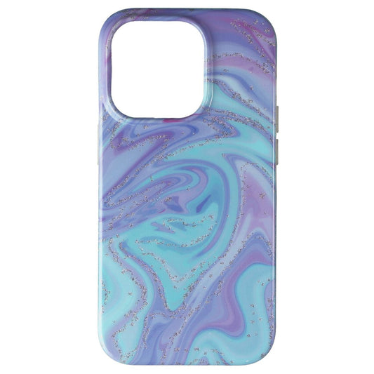 PureGear Slim Shell Designer Series Case for Apple iPhone 14 Pro - Blue Swirl