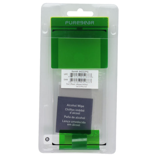 PureGear Tempered Glass Screen for Apple iPhone 14 Pro/14/13 Pro/13 (BULK) Cell Phone - Screen Protectors PureGear - Simple Cell Bulk Wholesale Pricing - USA Seller