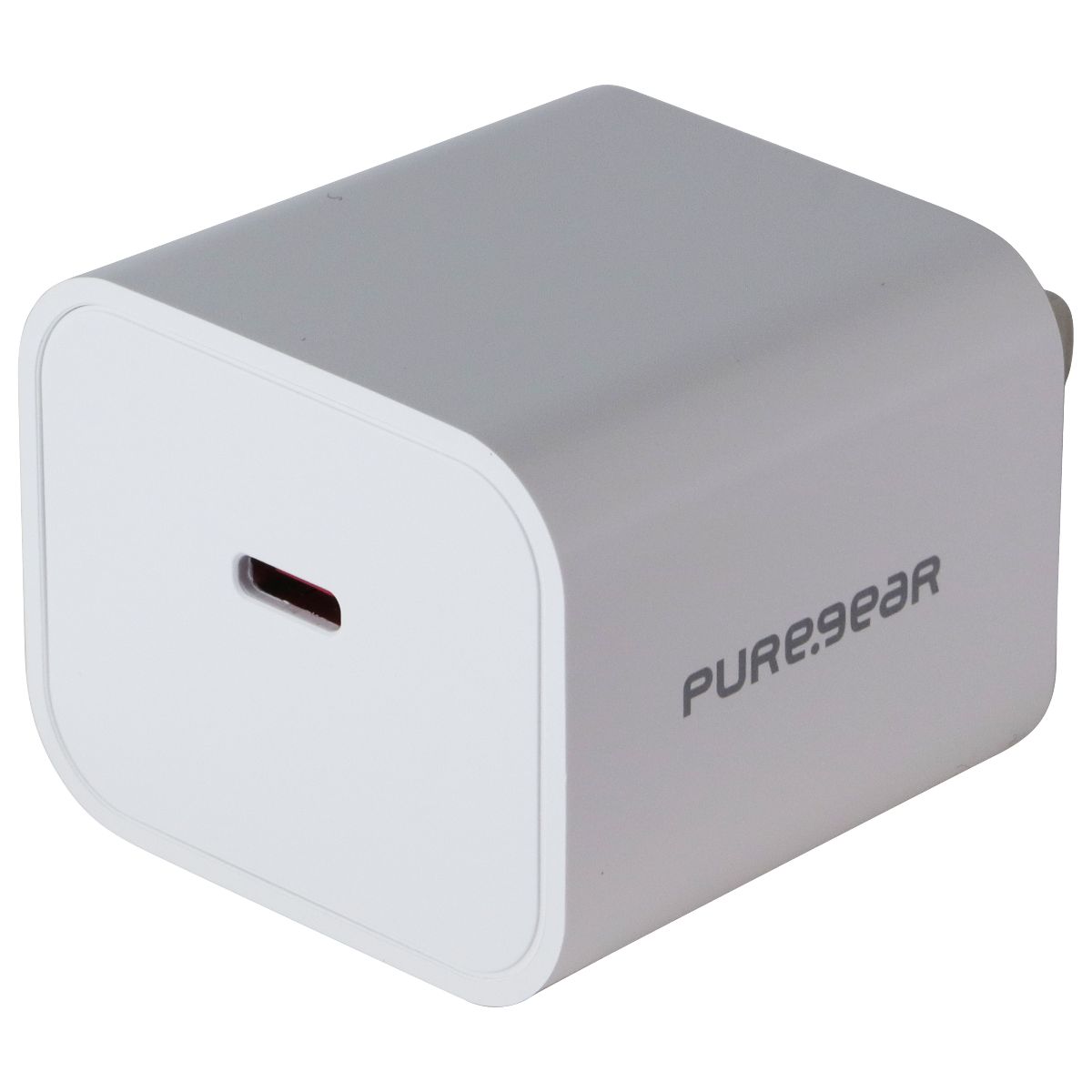 PureGear Light Speed 30W USB-C Wall & Car Charger w/ USB-C Cable - White