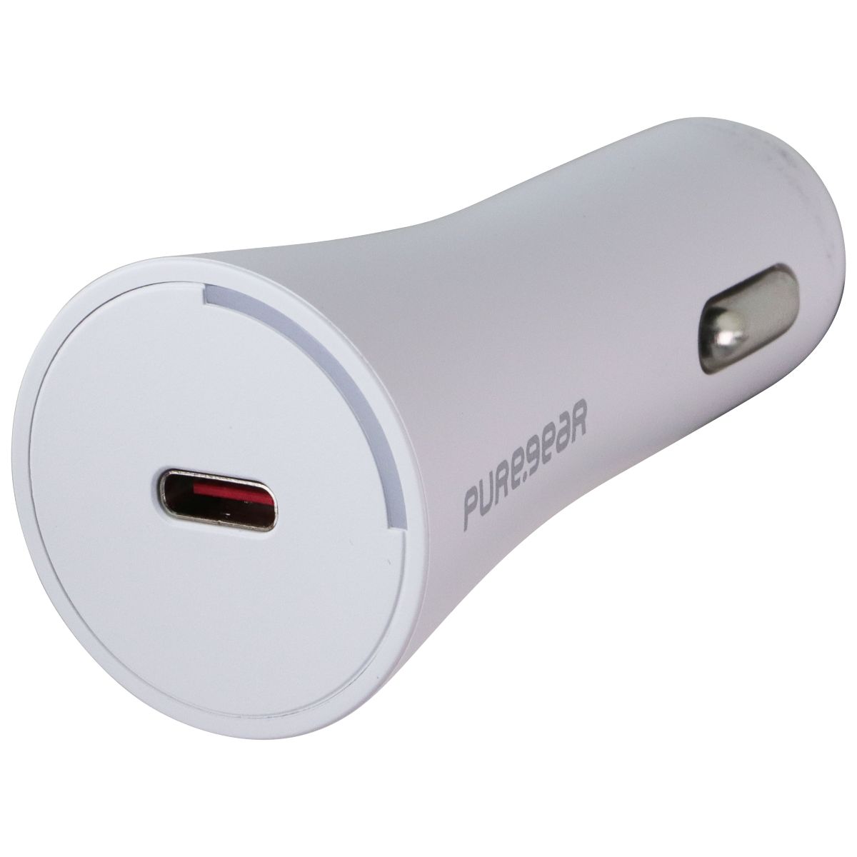 PureGear Light Speed 30W USB-C Wall & Car Charger w/ USB-C Cable - White