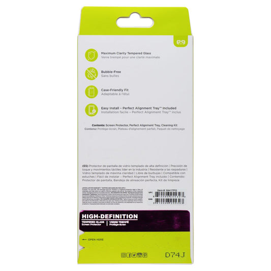 PureGear High Definition Tempered Glass Screen Protector - Apple iPhone 15 Plus