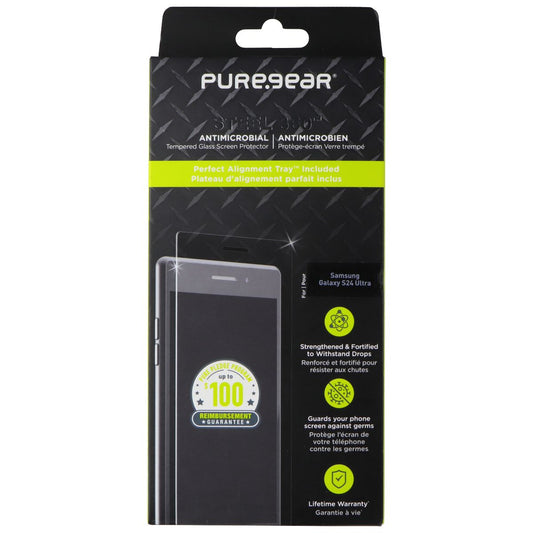PureGear Steel 360 Screen Protector for Samsung Galaxy S24 Ultra Cell Phone - Cases, Covers & Skins PureGear - Simple Cell Bulk Wholesale Pricing - USA Seller