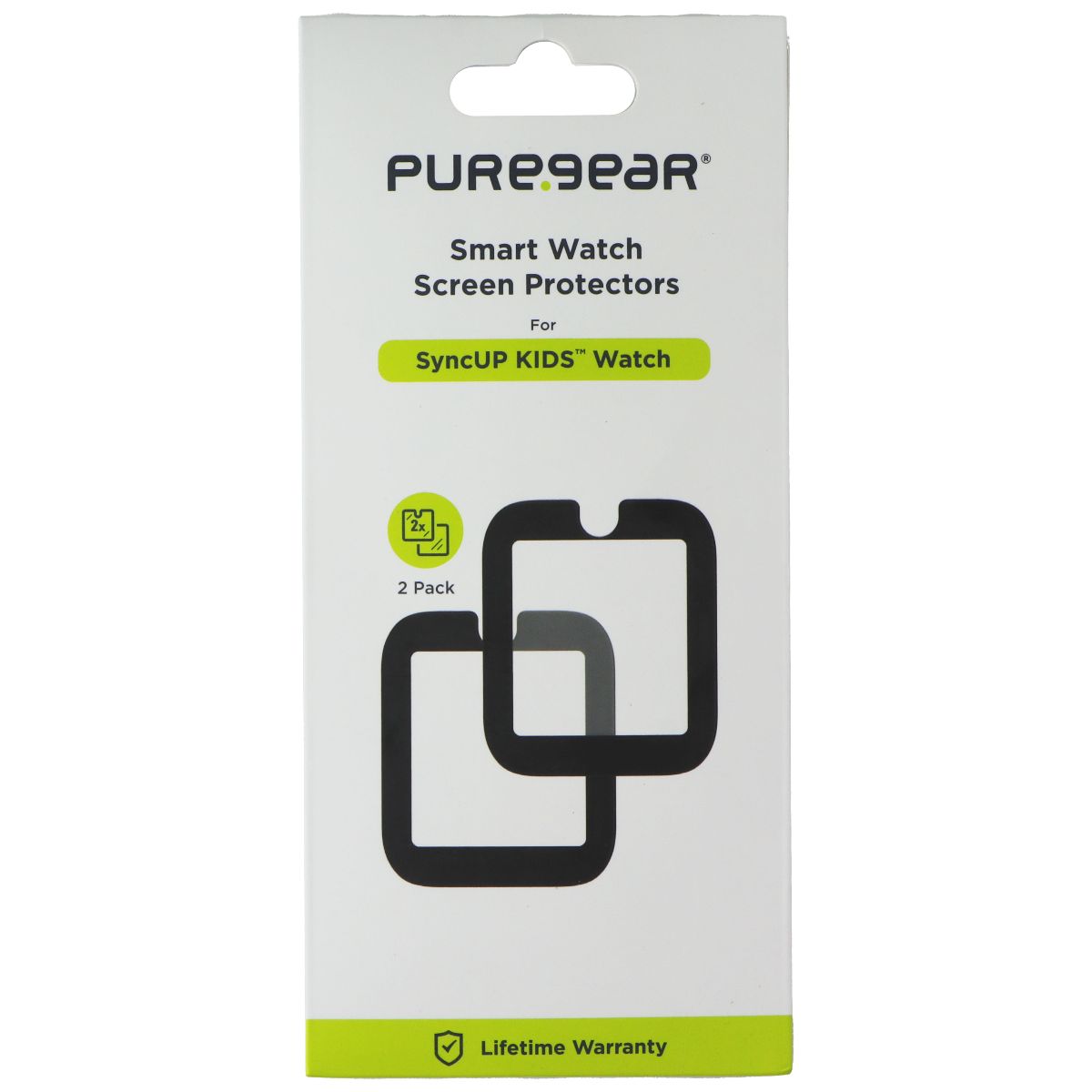 PureGear Smart Watch Screen Protectors for SyncUP Kids Watch - 2 Pack Smart Watch Accessories - Screen Protectors PureGear - Simple Cell Bulk Wholesale Pricing - USA Seller