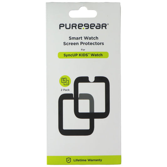 PureGear Smart Watch Screen Protectors for SyncUP Kids Watch - 2 Pack Smart Watch Accessories - Screen Protectors PureGear - Simple Cell Bulk Wholesale Pricing - USA Seller