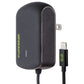 PureGear Wall Charger w/ 5 Foot Lightning 8-Pin Cable Attached - Black (00623PG) Cell Phone - Cables & Adapters PureGear - Simple Cell Bulk Wholesale Pricing - USA Seller